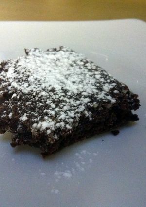 A picture of Dark And White Chocolate Brownies.