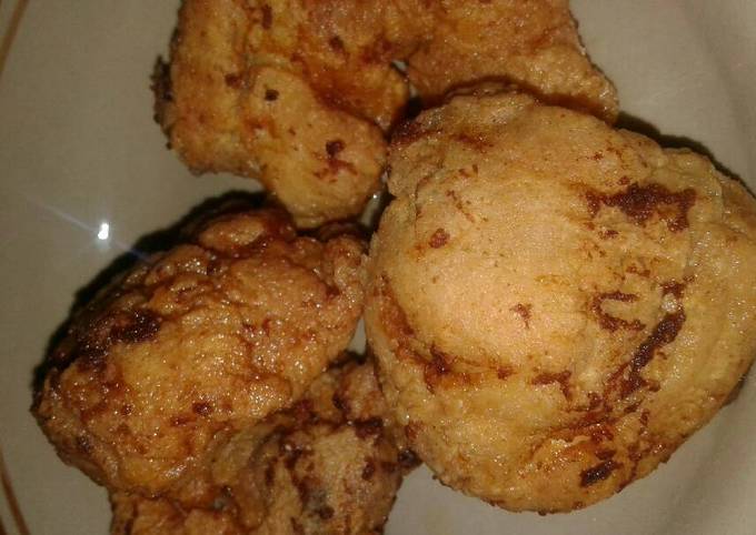 Ayam goreng krispi simpel