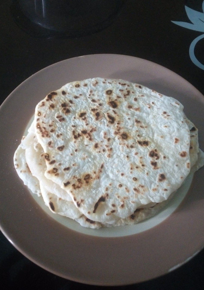 A picture of My version of Chapati.