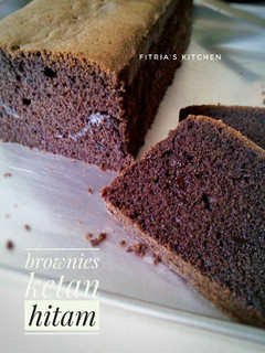 Foto resep Brownies Ketan Hitam (panggang dan kukus)
