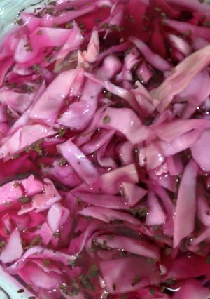 عکسی از دستور ترشی کلم