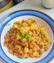 tôm thịt rang mặn ngọt