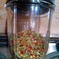 A picture of Aglio et Olio spice mix.