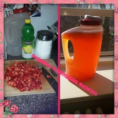 A picture of Sunkissed Strawberry Lemonade.