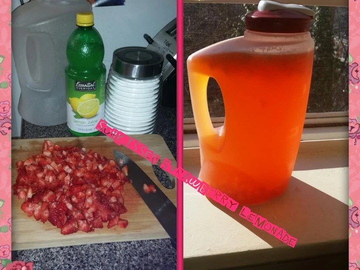 Recipe Sunkissed Strawberry Lemonade the Delicious Makes you drool