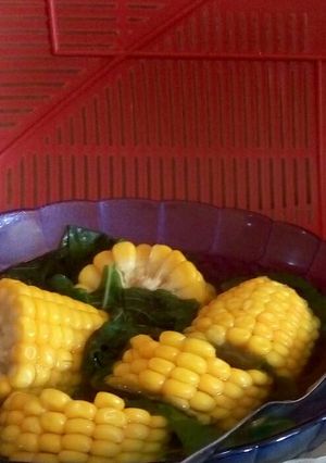Foto resep Bayam Jagung