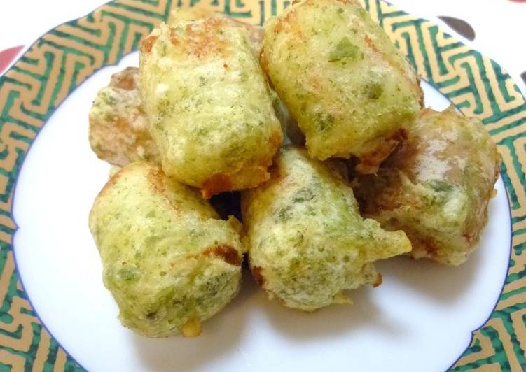 Step-by-Step Guide to Make Favorite Cheesy Chikuwa Fried Isobe-Style