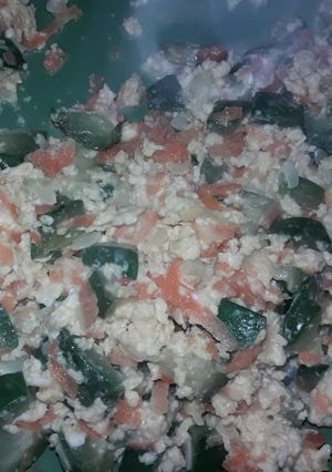 Una foto de Revuelto de zapallitos saludable y fácil