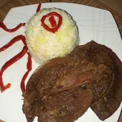 Una foto de Milanesa de panita de rez