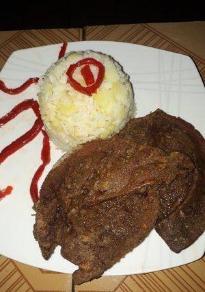 Una foto de Milanesa de panita de rez