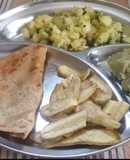 Rajigra atta (Amaranth millet flour) Paratha