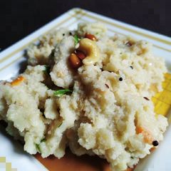A picture of Semolina upma.