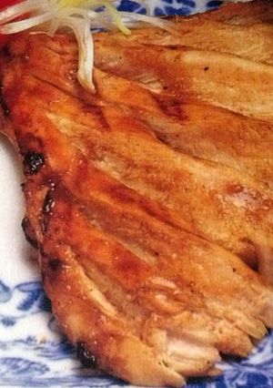 A picture of Grilled Kal Bi Chicken.