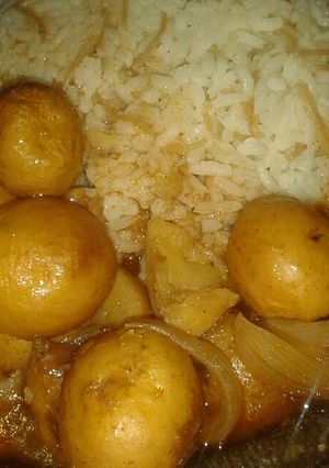 صورة لوصفة يخنة بطاطا صغيرة