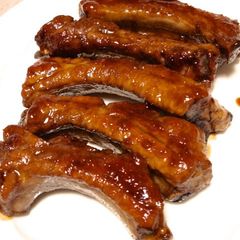 A picture of Marmalade Glazed Pork Ribs.
