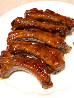 A picture of Marmalade Glazed Pork Ribs.