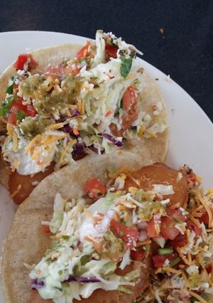 A picture of Fish tacos.