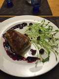 Foie Gras With Blueberry Sauce