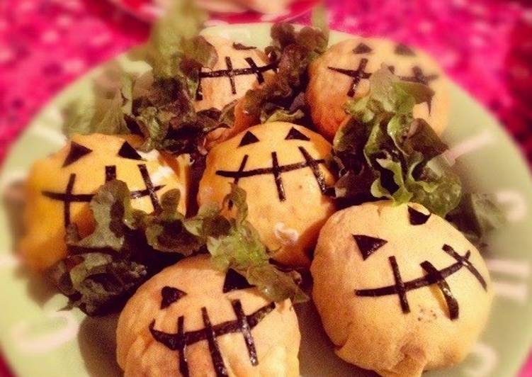 Recipe of Ultimate Halloween Omurice with Leftover Rice