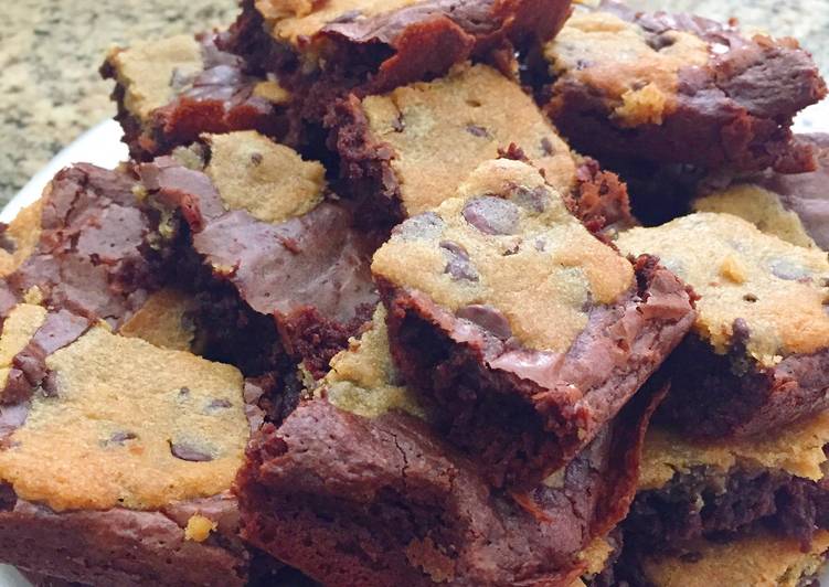 Simple Way to Prepare Speedy Cookie Brownies