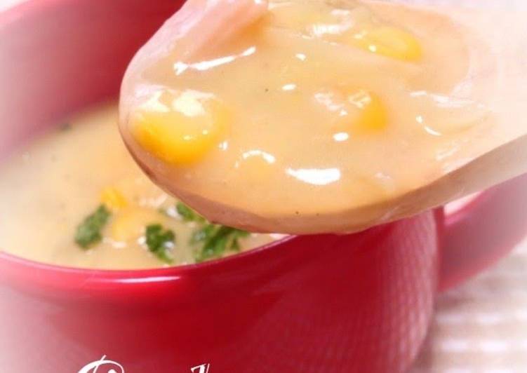 Just Do It Creamy Corn Soup to Kick Start Your Day