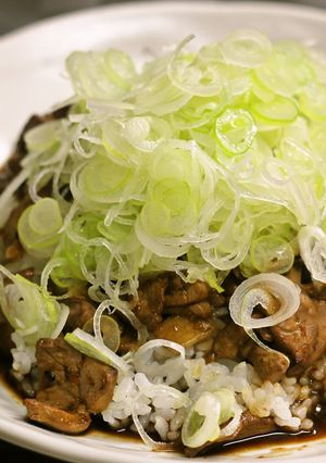 A picture of Liver over Rice (Sweet & Salty Liver Stir-Fry).