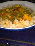 Red Thai Chicken and Pepper Curry.