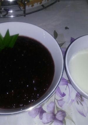 Foto resep Bubur ketan item #bikinramadhanberkesan