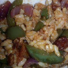 A picture of Jalapeño popper rice.