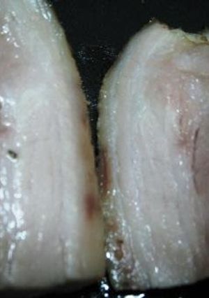 A picture of Simple and Easy Homemade Bacon.
