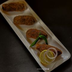 A picture of Mushroom Cutlet.