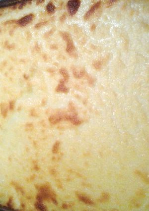A picture of baked mashed potatoes.