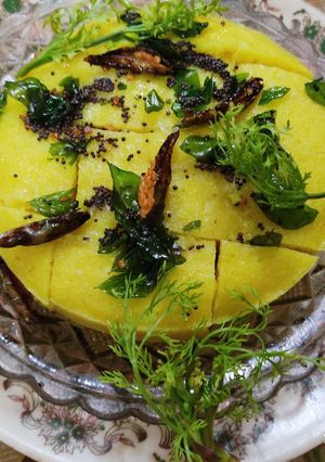 A picture of Dhokla.