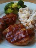 Vickys Devilled Pheasant with Onion Rice, GF DF EF SF NF