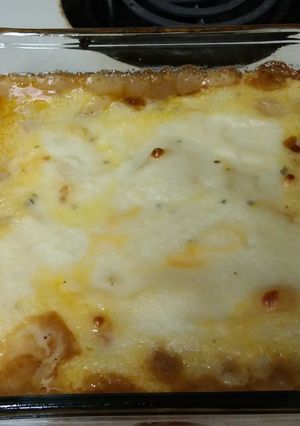 A picture of L/O Meatloaf Shepard's Pie.