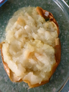 Una foto de Manzana asada exprés (microondas)