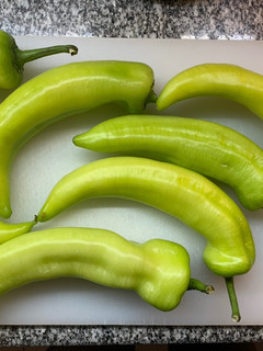 Una foto de Ajíes o Chiles 🌶 Rellenos por Pablo