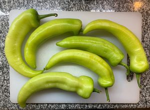 Una foto de Ajíes o Chiles 🌶 Rellenos por Pablo