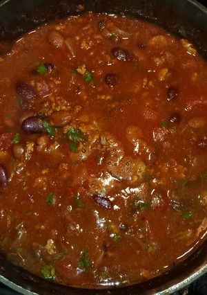 A picture of Turkey Chili.