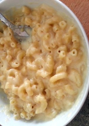 A picture of super easy Mac n cheese!.