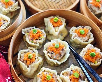 Popular Recipe Pork and Ear Mushrooms Shumai Delicious Perfect