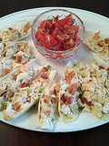 Crab and Shrimp Salad in Belgium Endive Leaves