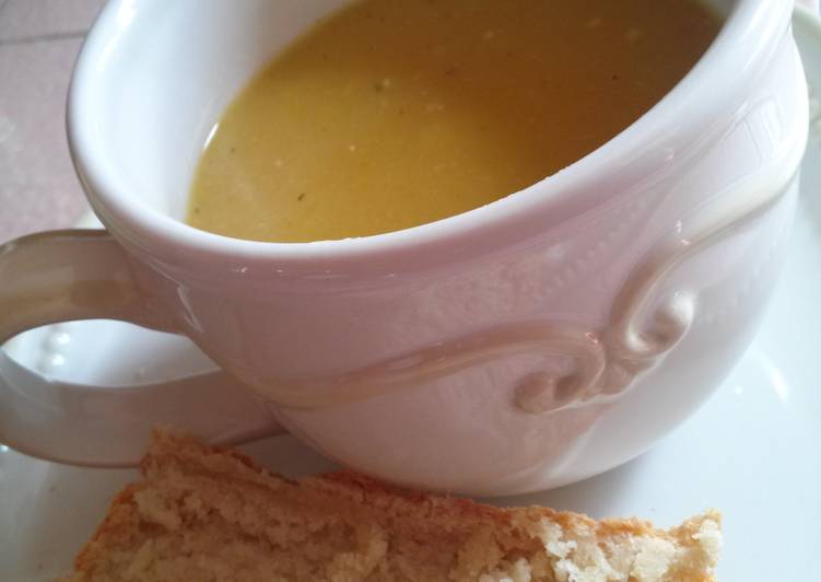 Steps to Make Favorite Creamy pumpkin soup