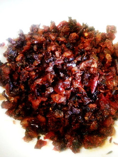 A picture of Stir fried chilli shrimp.