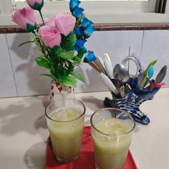 A picture of Muskmelon drink -Beat the summer.