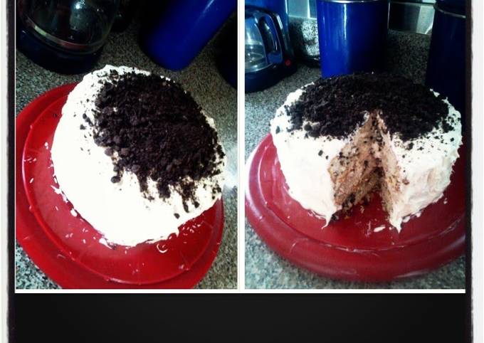 Recipe of Homemade Oreo cake (my style)