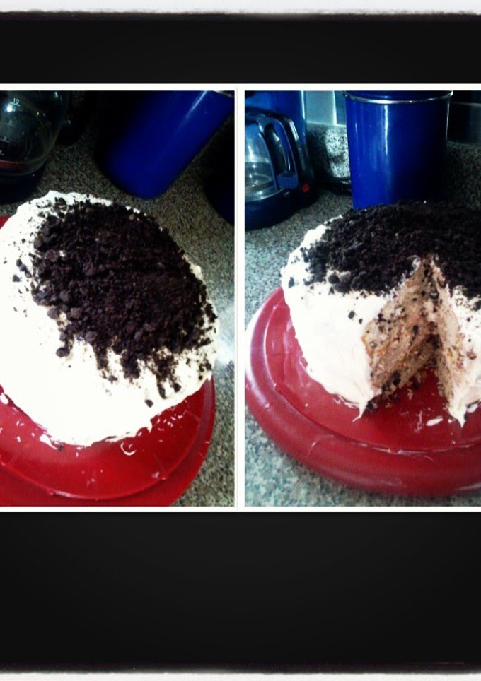 A picture of Oreo cake (my style).