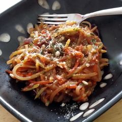 A picture of low calorie & low carb no pasta-pasta!.