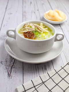 Foto resep Bubur Ayam Kuah Kuning