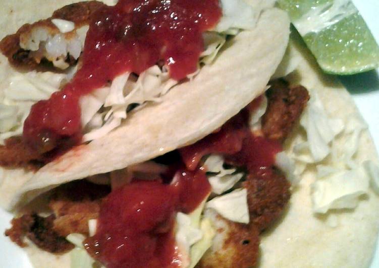 Simple Way to Prepare Speedy Fish tacos